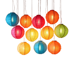 Paper Globe Lanterns Image